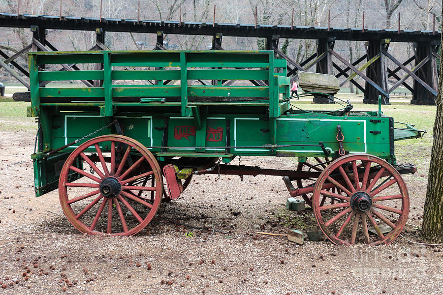 Harpers Ferry Wagon Photograph by Thomas Marchessault