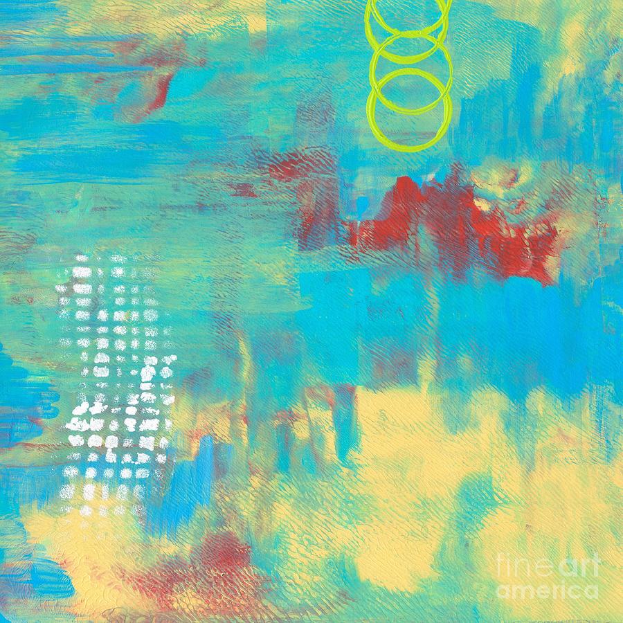 HAPPINESS Abstract #1 Painting by Hao Aiken