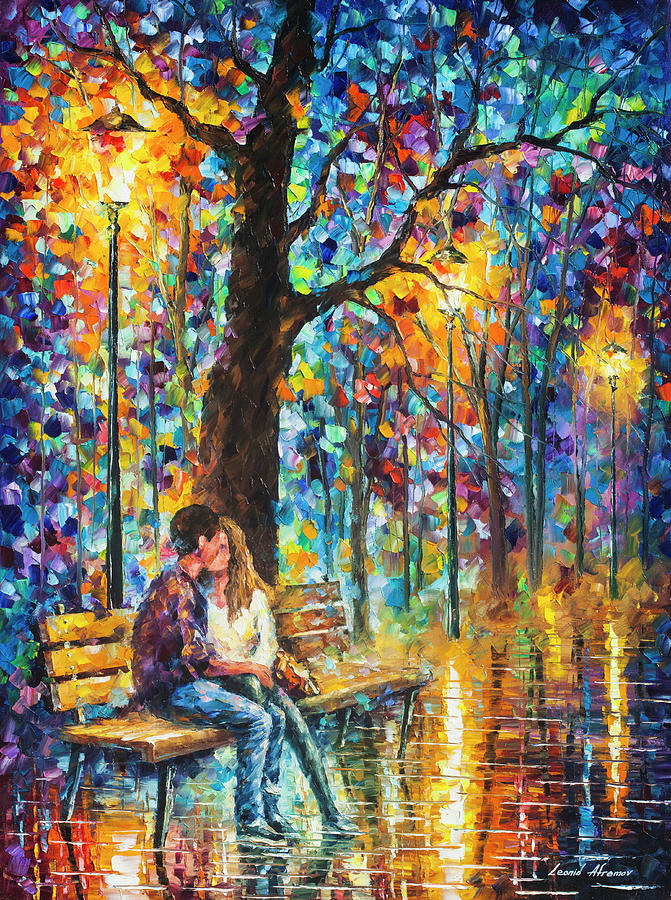 Happiness Painting by Leonid Afremov | Pixels