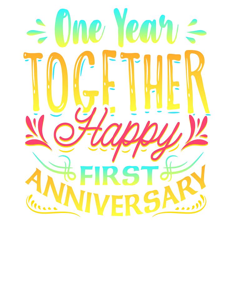 1 year anniversary marriage