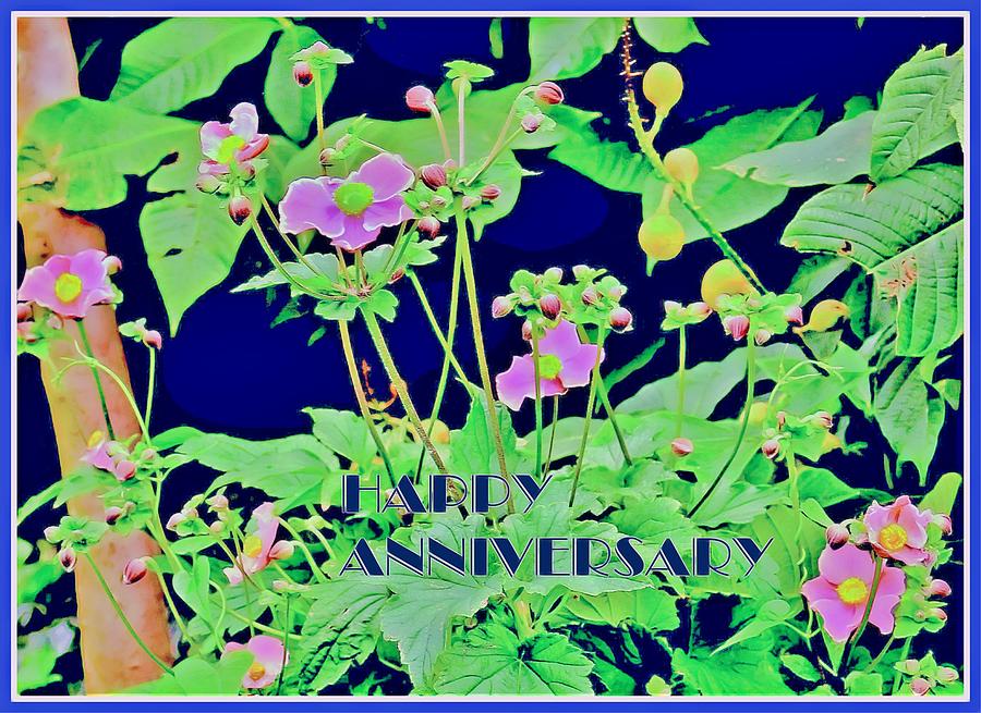 Happy Anniversary Painting by Mindy Newman