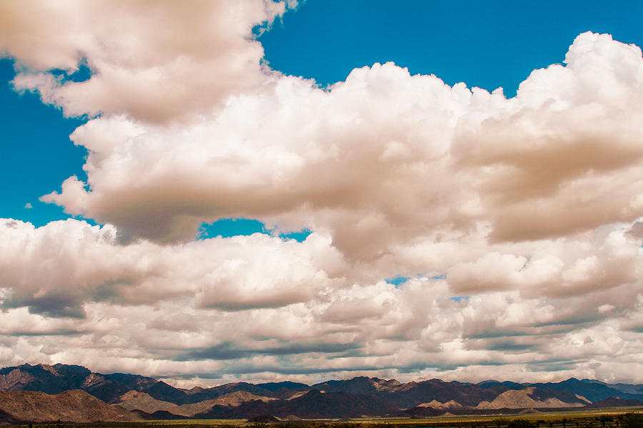 Happy Arizona Clouds Photograph by Bonnie Follett