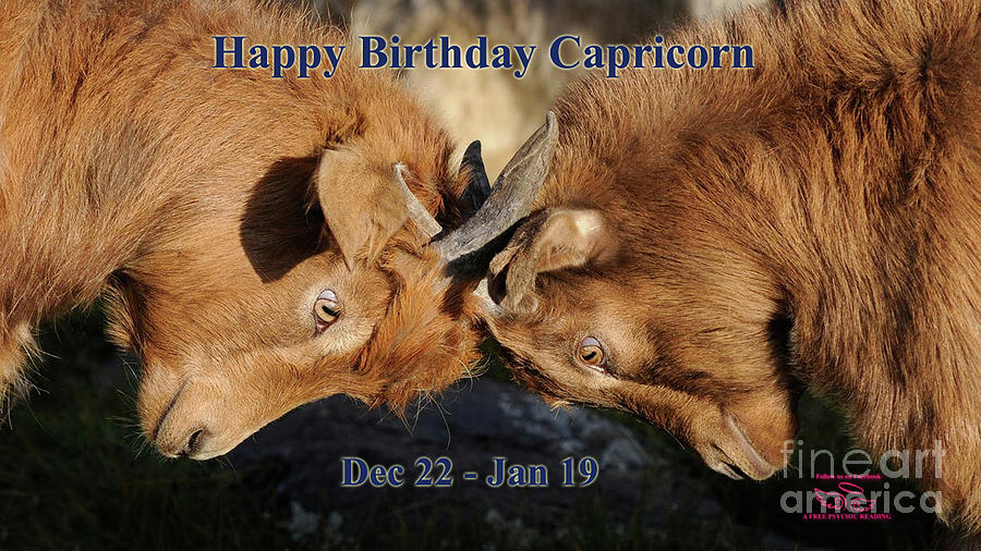 Happy Birthday Capricorn by Beauty For God Happy Birthday Capricorn by Beauty For God