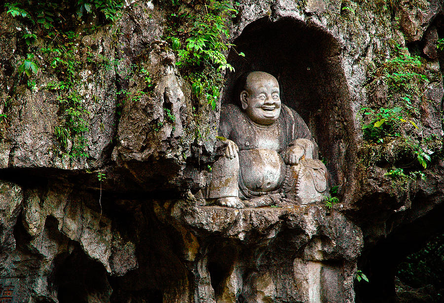 Happy Buddha Photograph