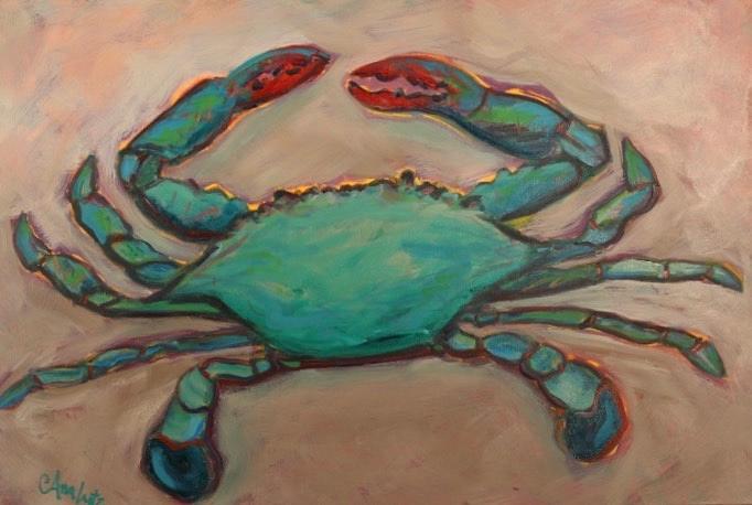Happy Crab Painting