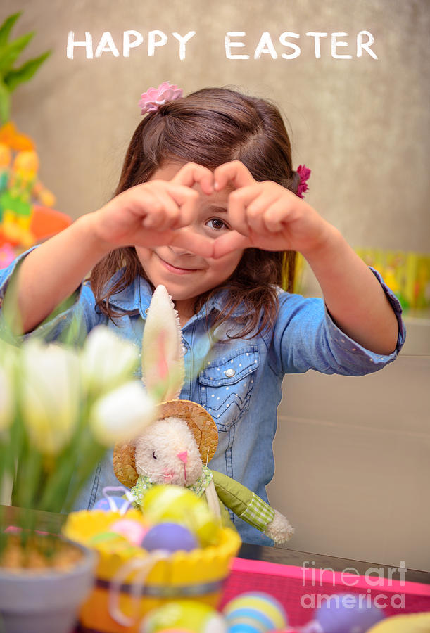 Happy Easter Photograph by Anna Om
