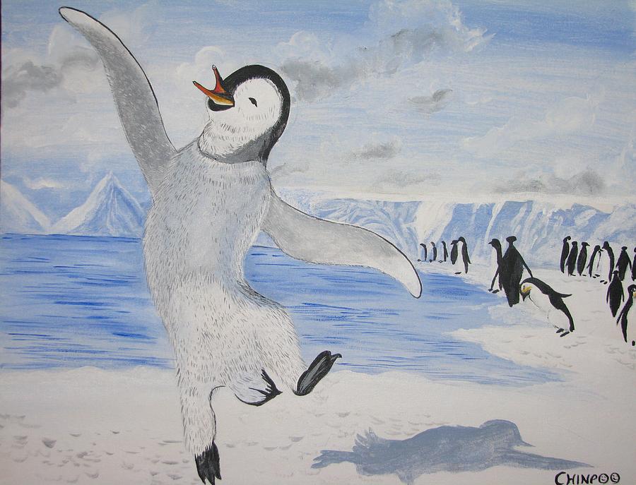 Happy feet 1 Painting by Pooja Dipanker - Fine Art America