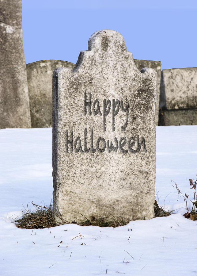 Happy Halloween card Photograph by Marianne Campolongo