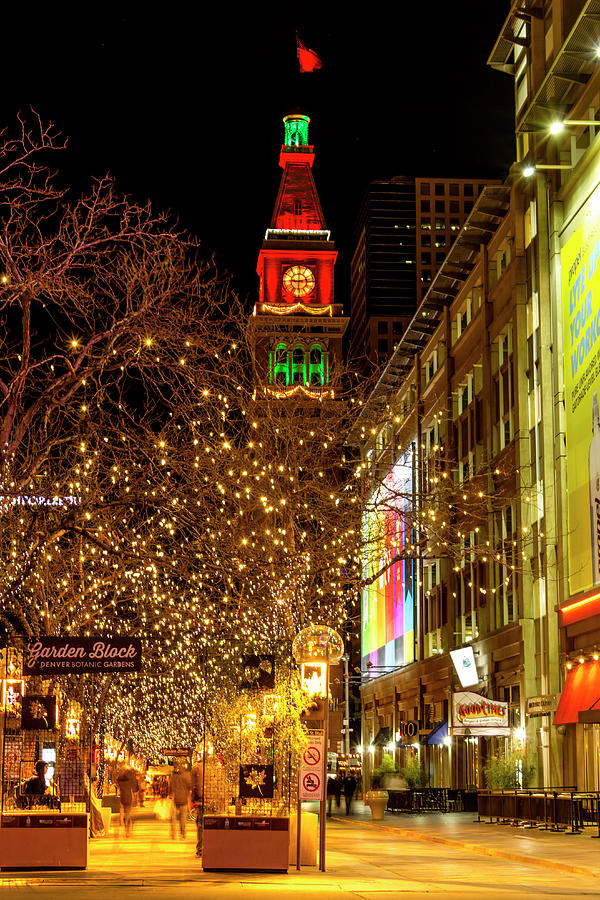 Happy Holidays Denver CO Photograph by Teri Virbickis