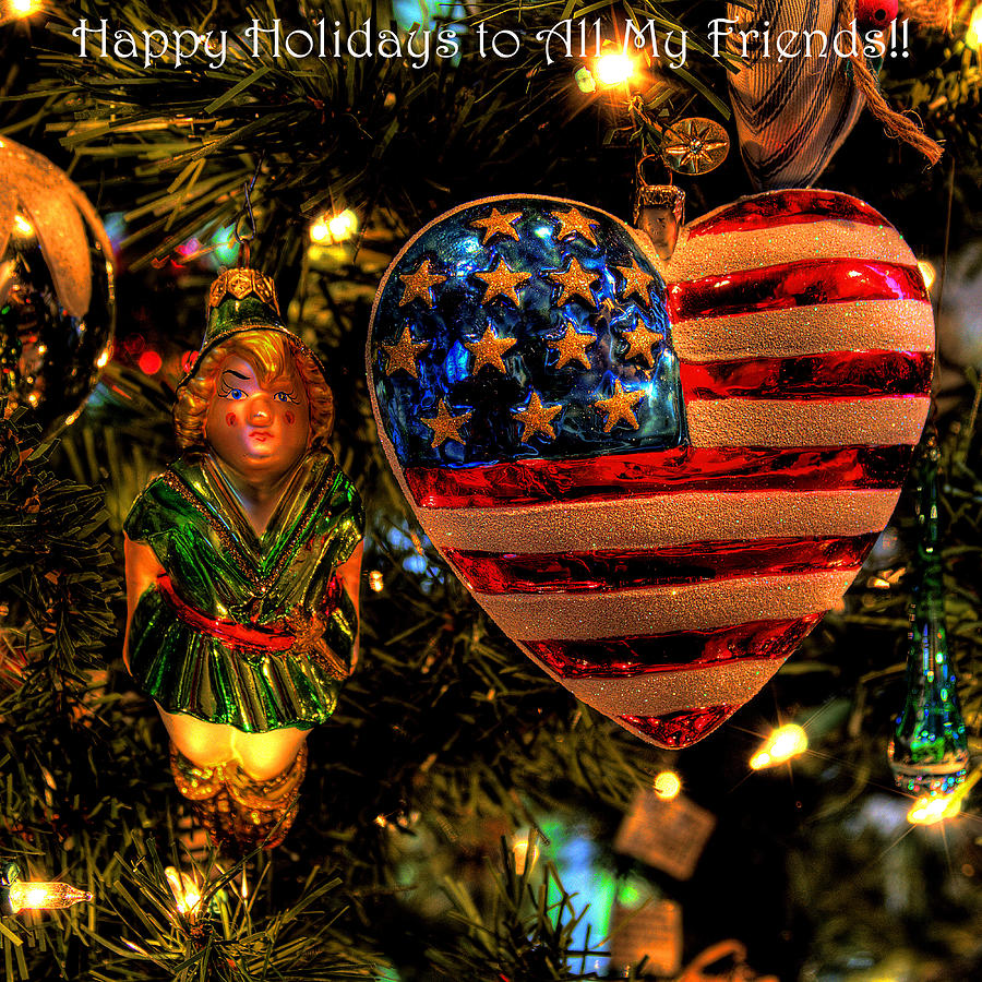 Happy Holidays to all My FAA Friends Photograph by David Patterson