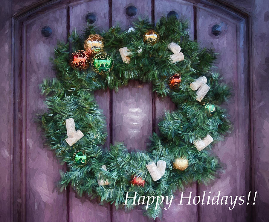 Happy Holidays Photograph by Tricia Marchlik