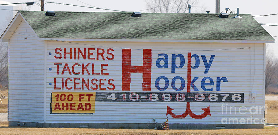Happy Hooker Bait Shop  8531 Photograph by Jack Schultz