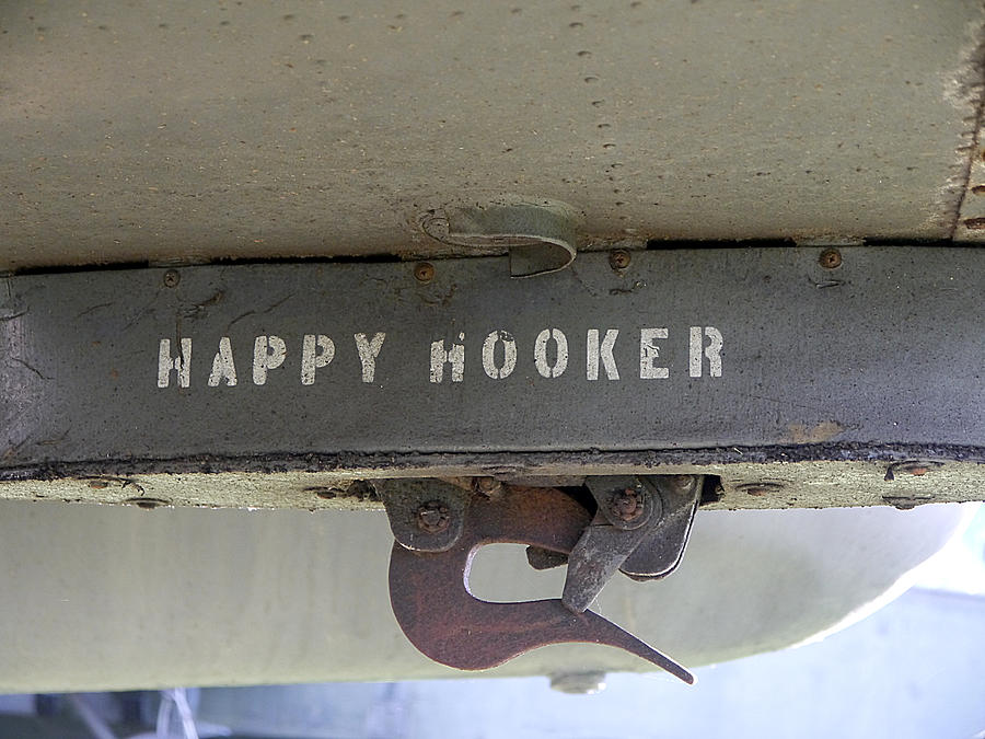 Sign Photograph - Happy Hooker by Richard Reeve