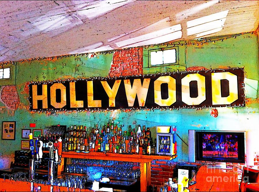 Happy Photograph - Happy Hour at the Hollywood Cafe by T Lowry Wilson