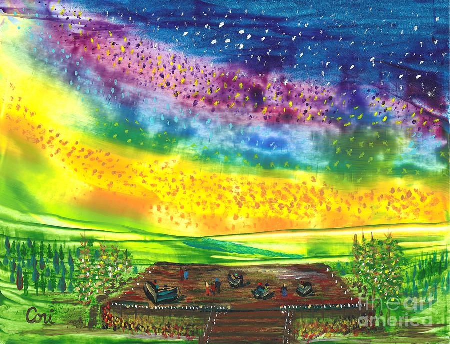 For Her Painting - Happy Hour by Corinne Carroll For Her Painting - Happy Hour by Corinne Carroll