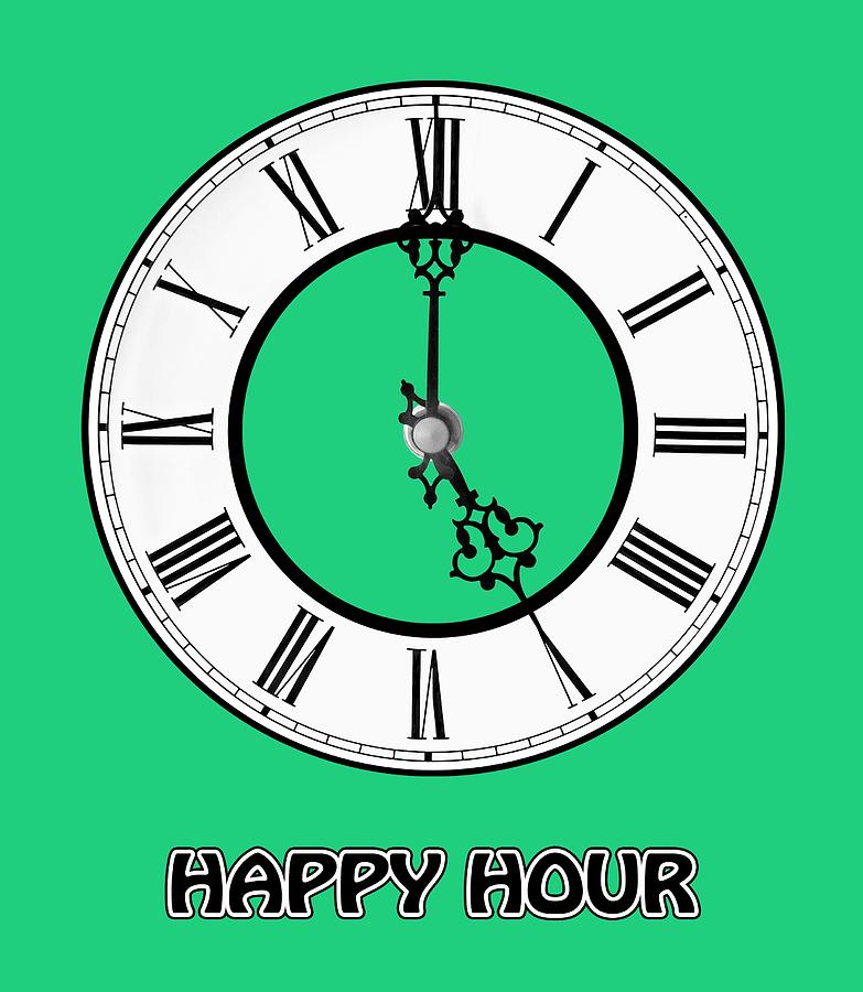 Happy Hour - Green Photograph by Gill Billington