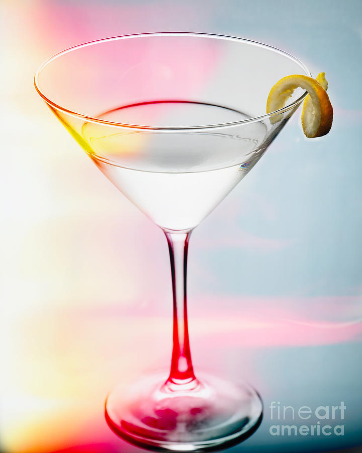 Happy Hour Martini Photograph