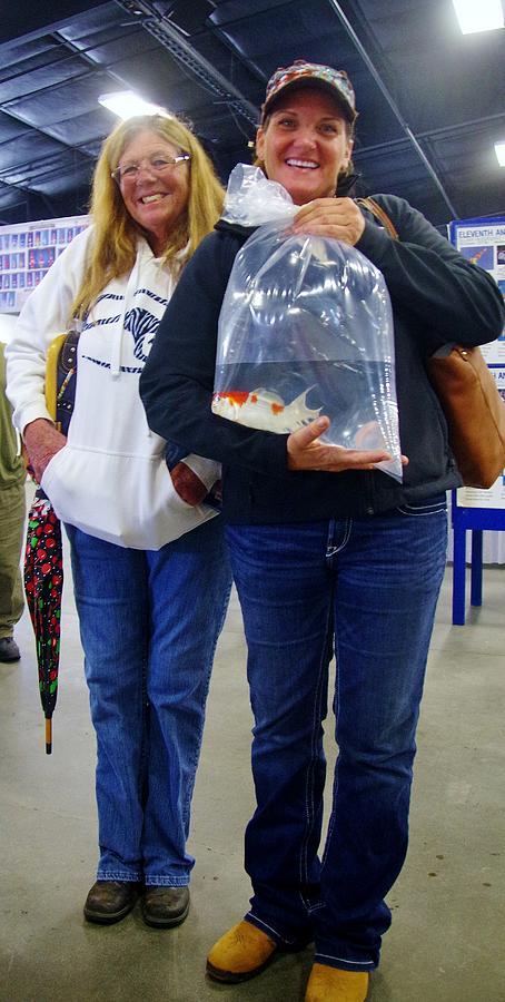 Happy Koi Buyers Photograph by Phyllis Spoor