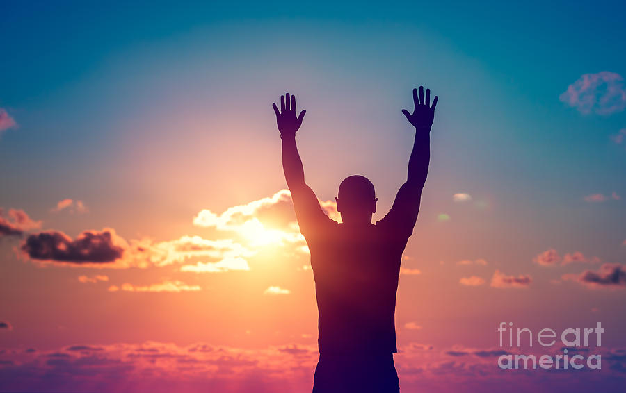 Happy man enjoying life Photograph by Anna Om - Pixels