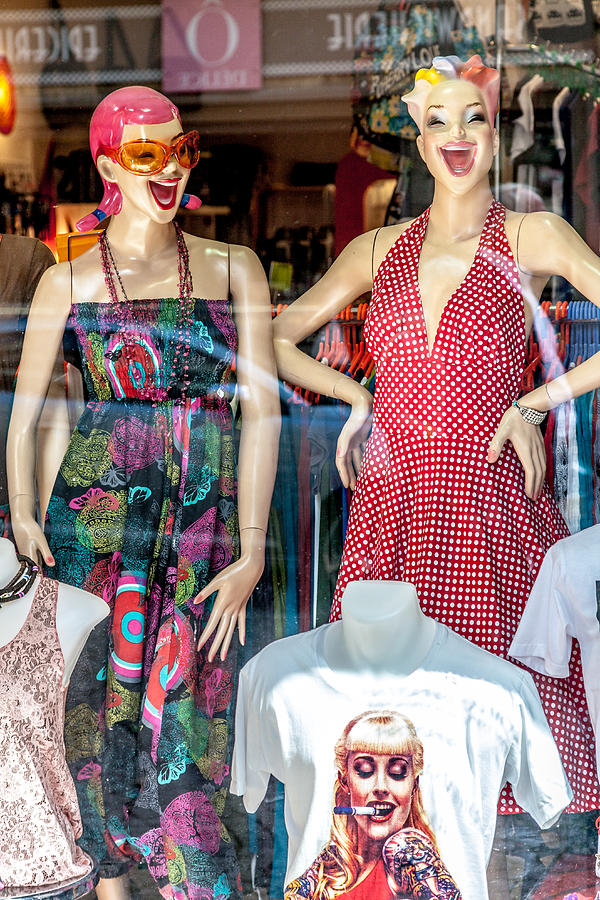 Happy Mannequins Photograph by W Chris Fooshee