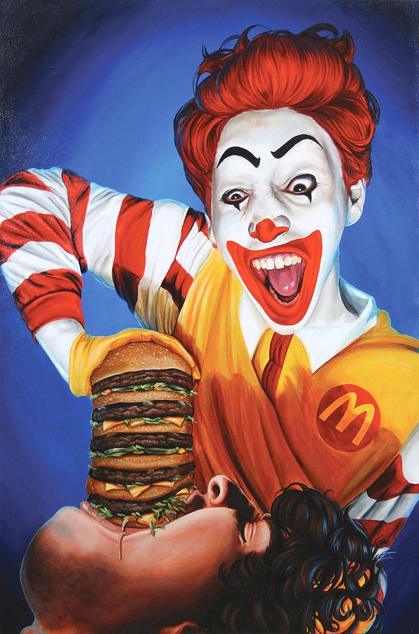 Happy Meal Painting by Kelly Gilleran