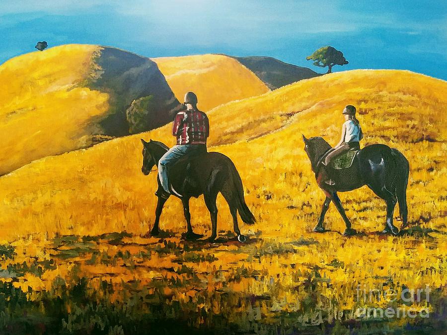 Happy Memories Painting by Kathy Laughlin
