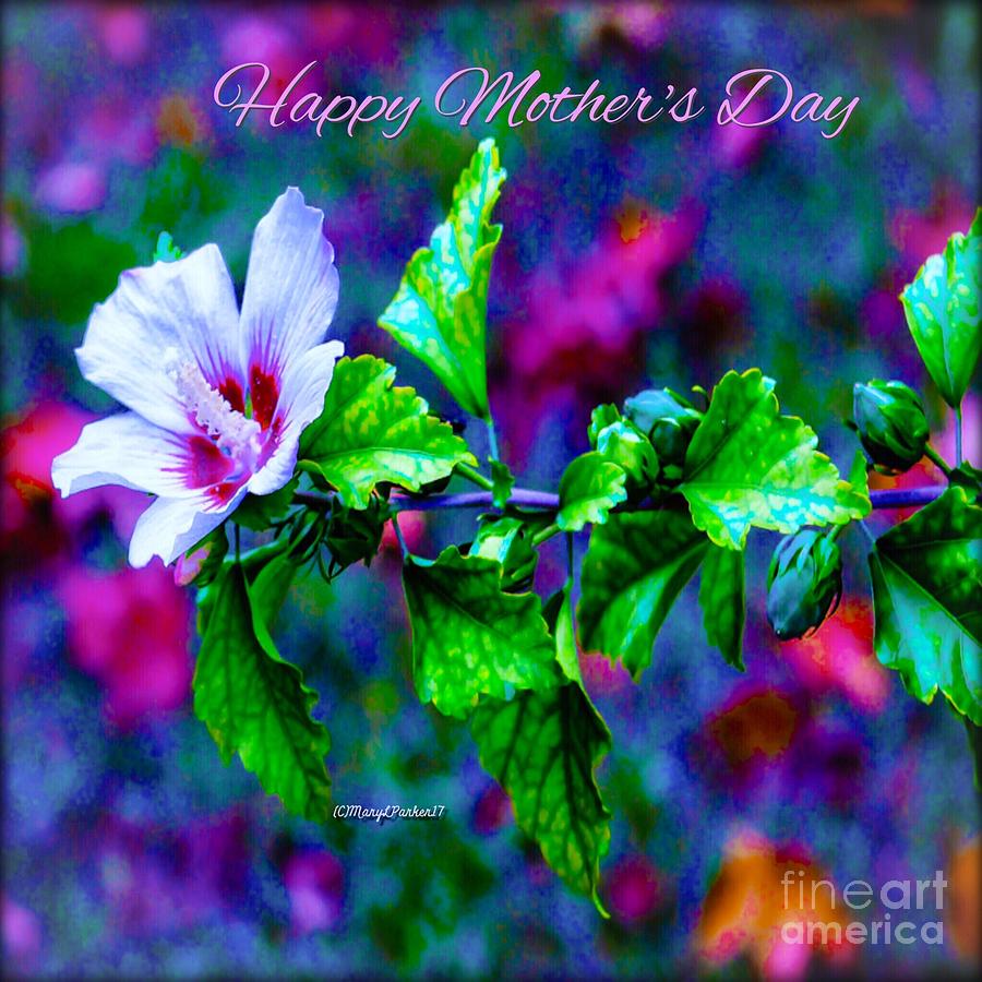  Happy Mothers Day  Mixed Media by MaryLee Parker