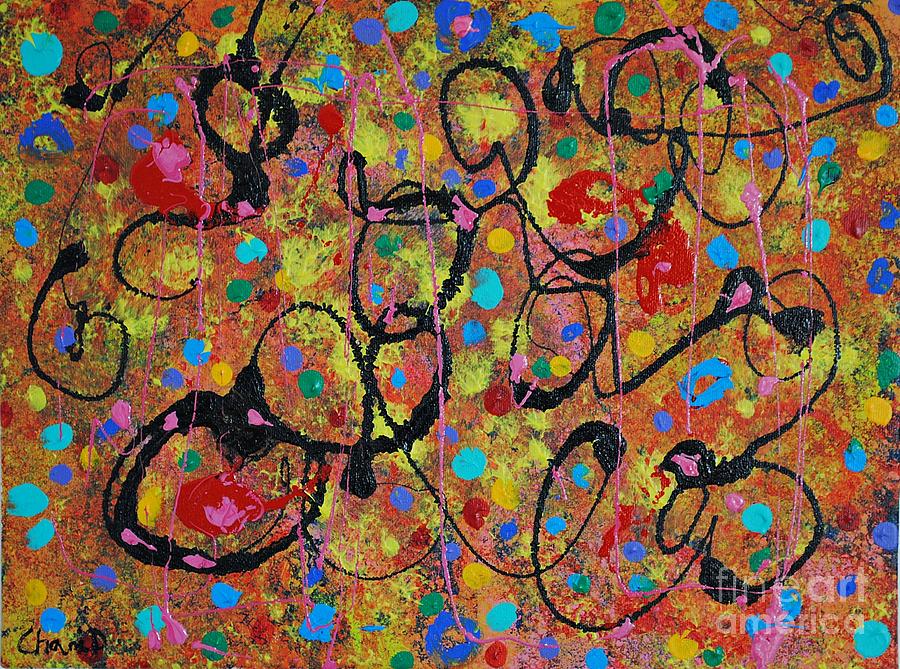 Happy New Year Painting by Chani Demuijlder