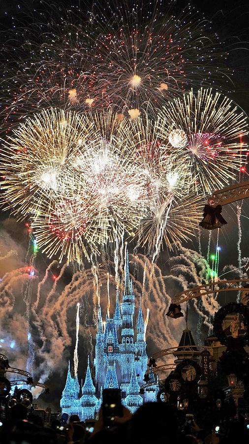 Happy New Year From Walt Disney World Digital Art By Barkley Simpson