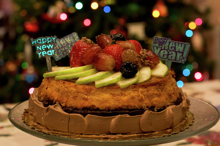 Cake Photograph - Happy New Year by Ivete Basso Photography