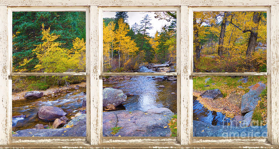 Happy Place Picture Window Frame Photo Fine Art Photograph by James BO Insogna