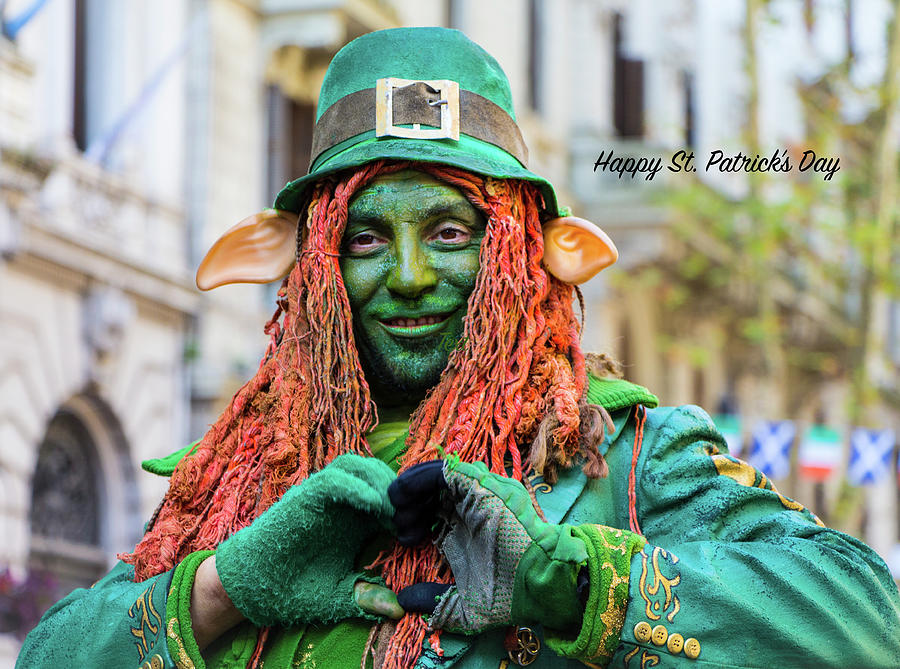 Happy St.Patricks Day Photograph by Venetia Featherstone-Witty