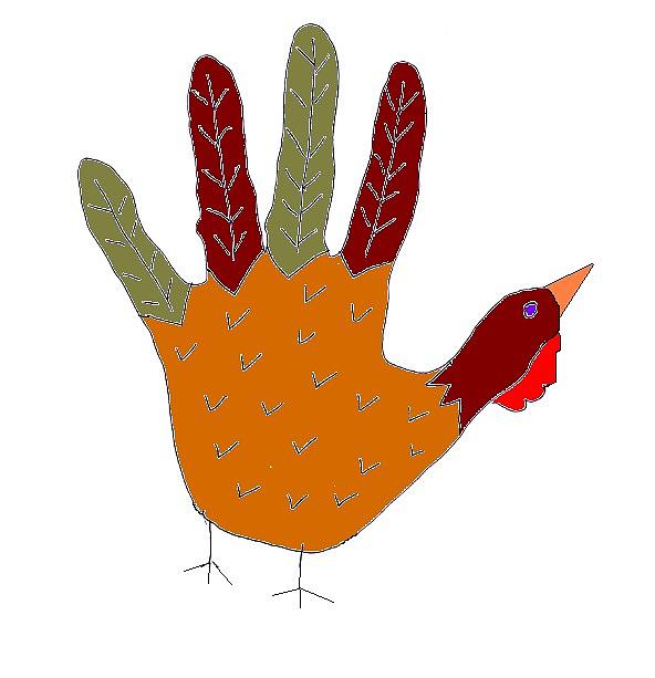 Happy Thanksgiving All Digital Art by Carolyn Cable