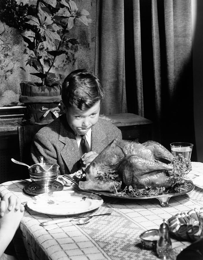 Happy Thanksgiving Photograph by American School