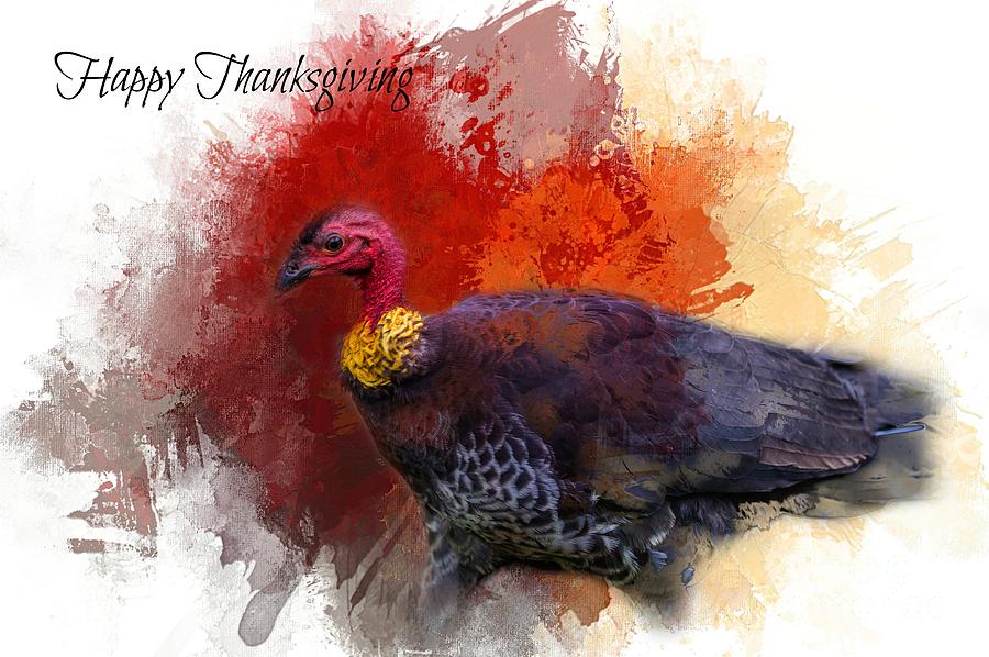 Happy Thanksgiving Photograph by Eva Lechner