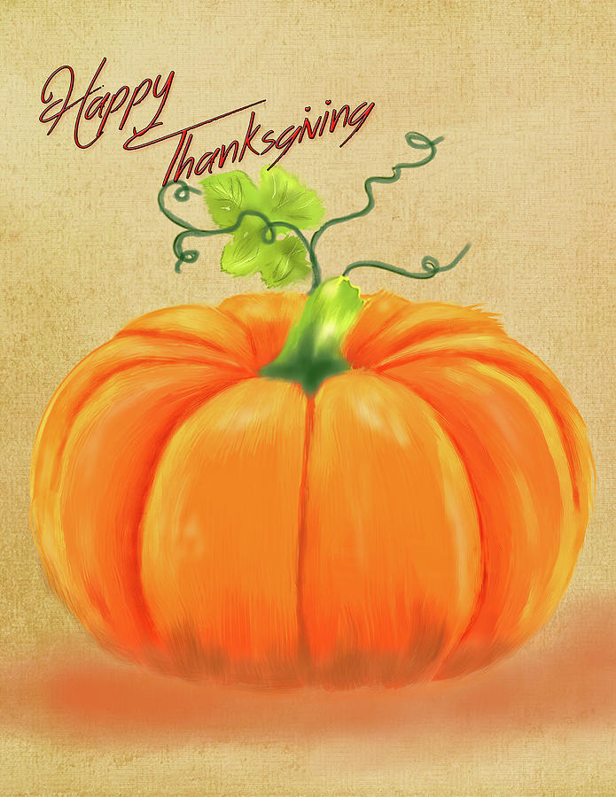 Happy Thanksgiving Greeting Card Photograph by Mary Timman