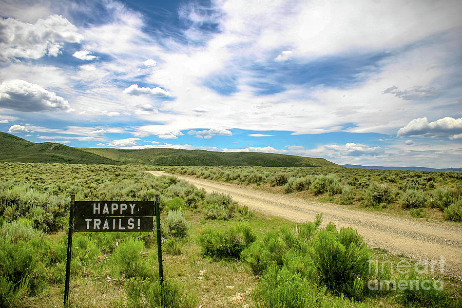 Happy Trails Photograph by Becqi Sherman
