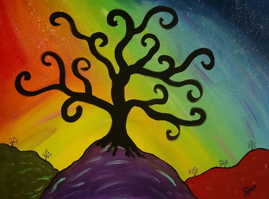 Happy Tree 2 Painting by Thomas Cook - Fine Art America