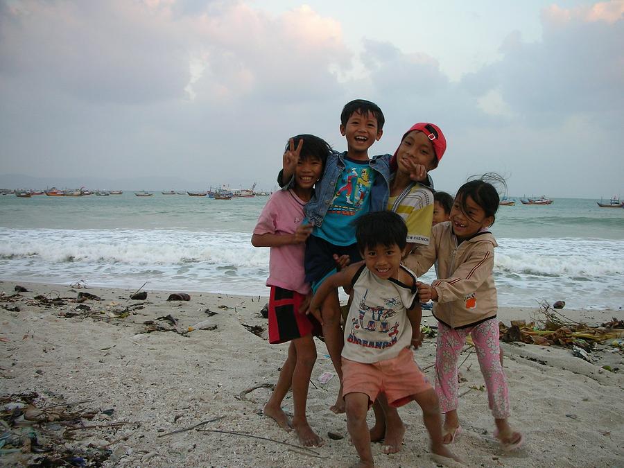 Happy Vietnamese Kids Photograph by Irina ArchAngelSkaya