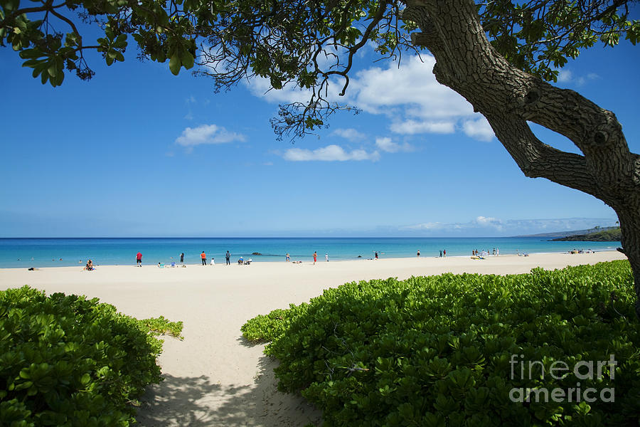 Hapuna Beach Photograph by Ron Dahlquist - Printscapes