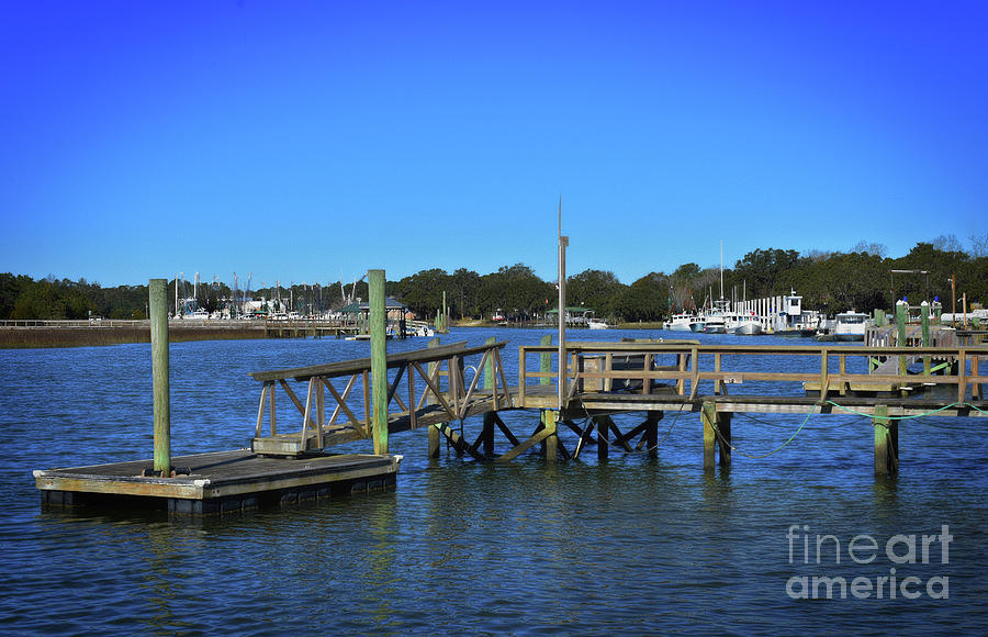 HARBOR AT McCLELLANVILLE, SC Photograph by Skip Willits