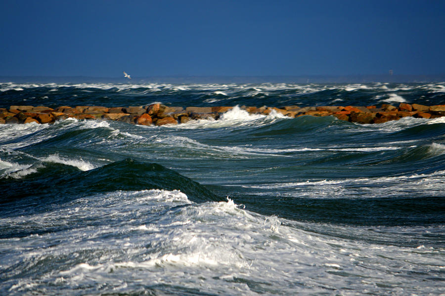 Harbor Blues - Cape Cod Bay Photograph by Dianne Cowen Cape Cod Photography