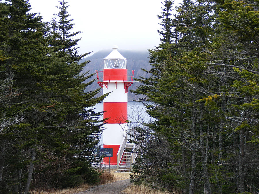 Harbor Breton Lighthouse Photograph by Barbara A Griffin