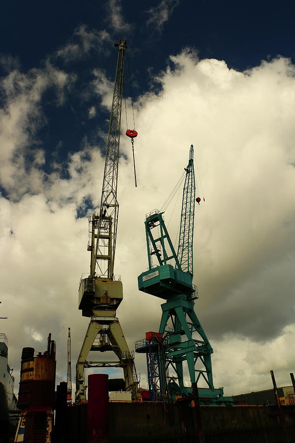 Harbor Crane Photograph by Christiane Schulze Art And Photography