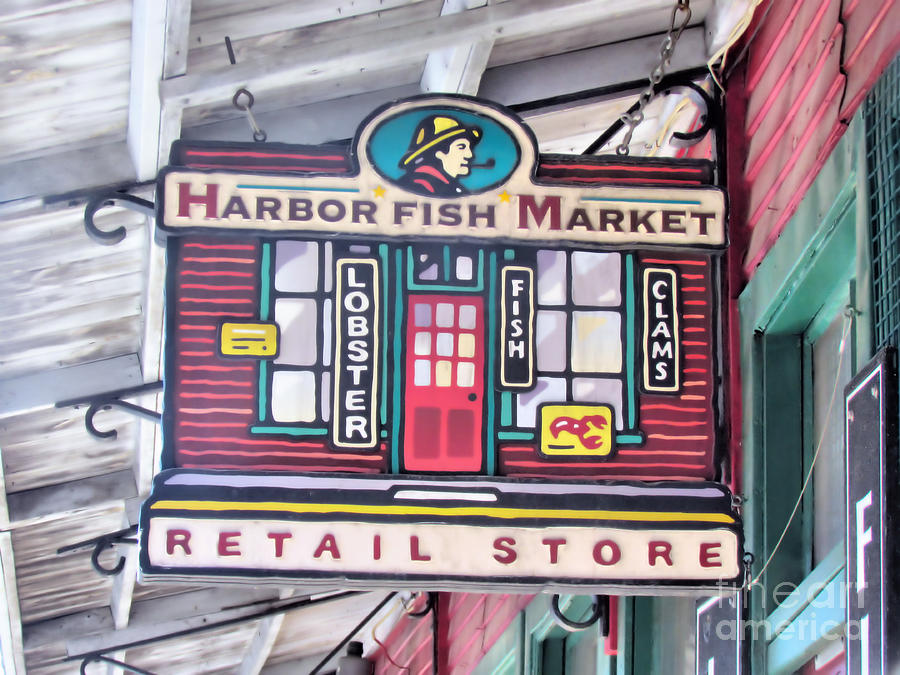 Harbor Fish Market Photograph