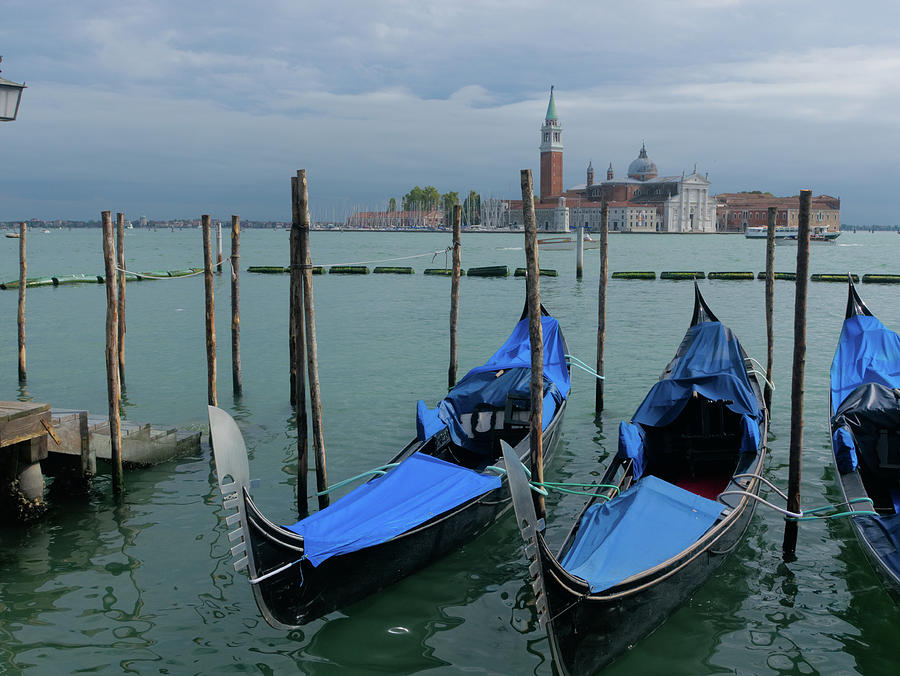 Harbor of Venice Photograph by S Paul Sahm