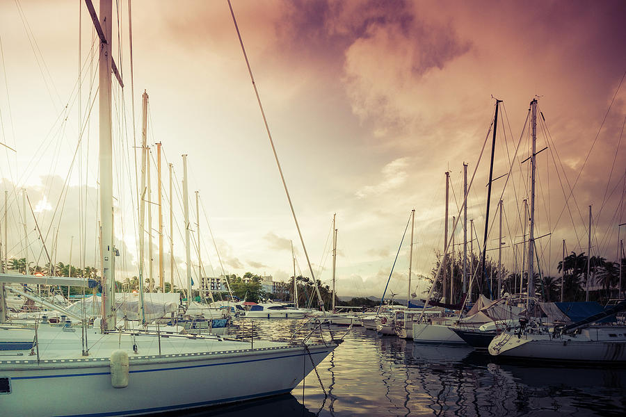 Boat Photograph - Harbor by Radek Spanninger Boat Photograph - Harbor by Radek Spanninger