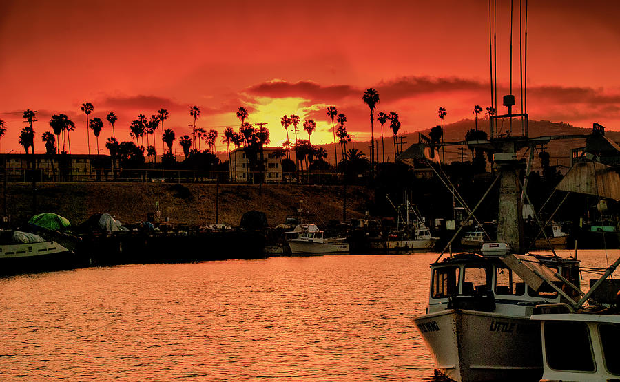 Harbor Sunset P O C Photograph by Joseph Hollingsworth