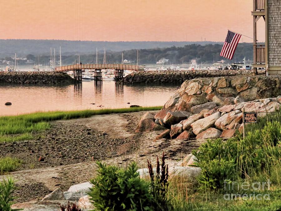 Harborview Plymouth MA Photograph by Janice Drew