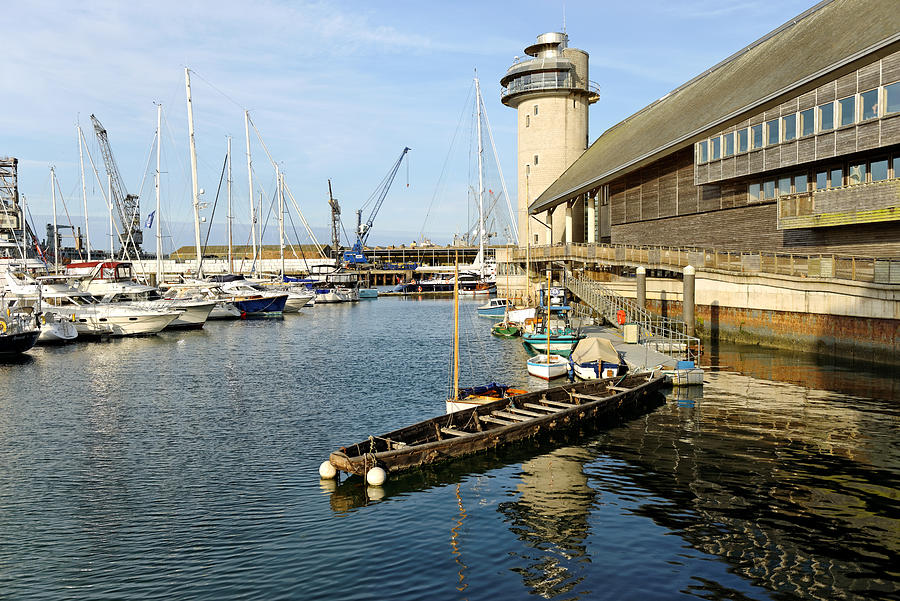 Summer Photograph - Harbour and National Maritime Museum by Rod Johnson